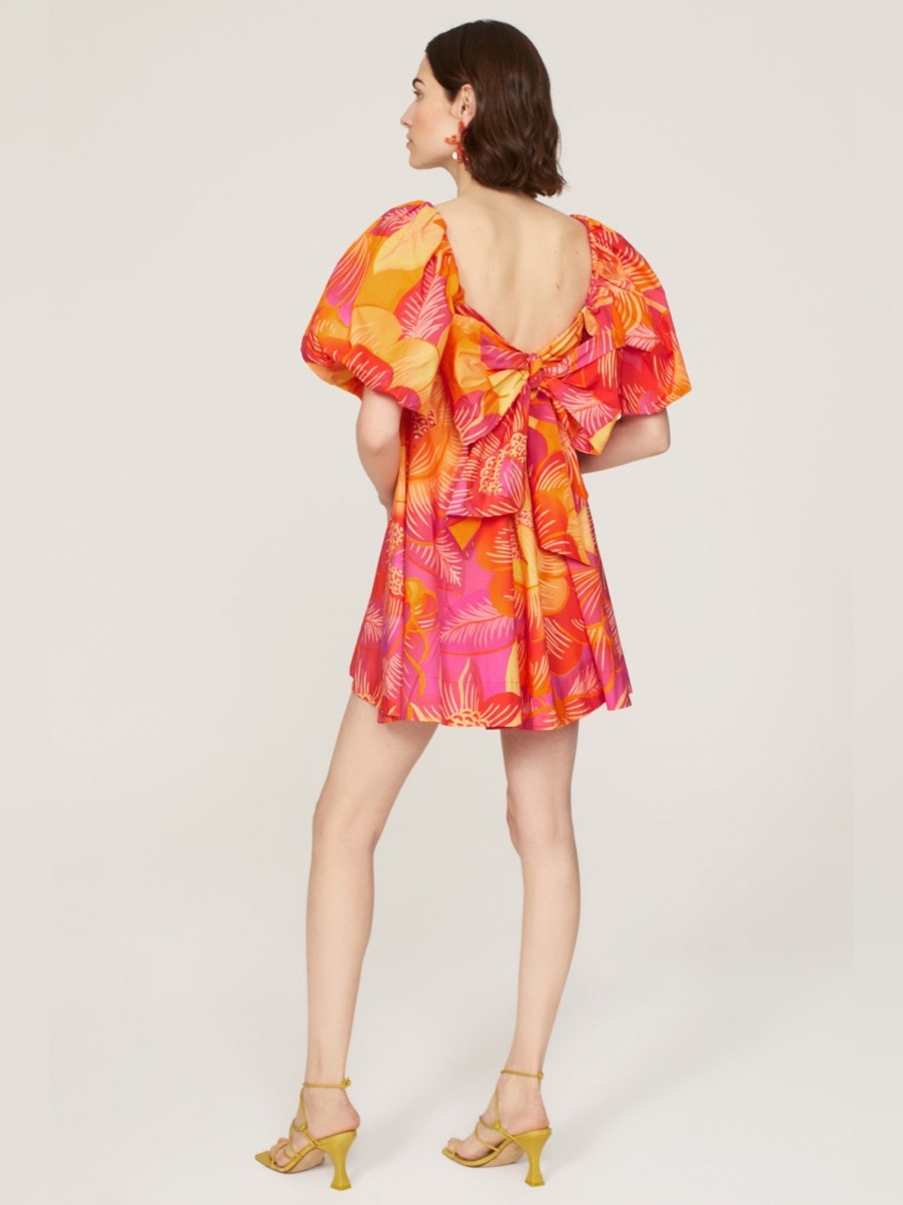 Farm Rio Summer Garden Mini Dress - Picture 2 of 5